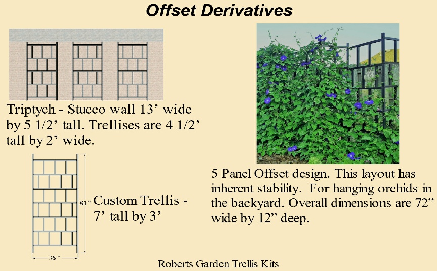 Offsett Devrivatives Aluminum Garden Tellis Kits